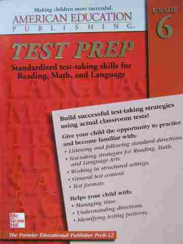 (image for) Test Prep Grade 6 (P) by Foreman, Cohen, Kaplan, & Mitchell