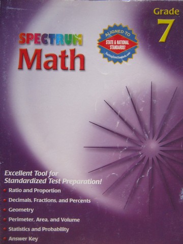 (image for) Spectrum Math Grade 7 (P) by Thomas J Richards
