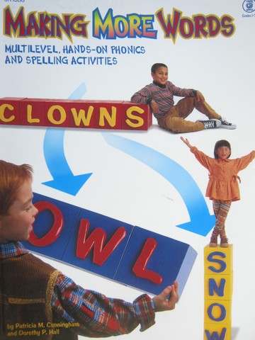 (image for) Making More Words Grades 1-3 (P) by Cunningham & Hall