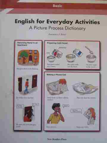 (image for) English for Everyday Activities Basic Edition (P) by Zwier