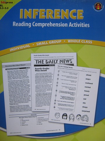 (image for) Inference Reading Comprehension Activities RL 3.5-5.0 (P) - Click Image to Close