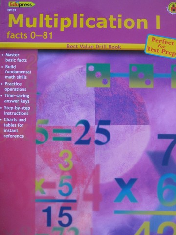 (image for) Multiplication 1 Facts 0-81 (P) by David Hudson