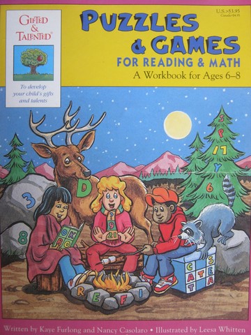 Puzzles & Games for Reading & Math A Workbook for Ages 6-8 (P) (image for) Puzzles & Games for Reading & Math A Workbook for Ages 6-8 (P)