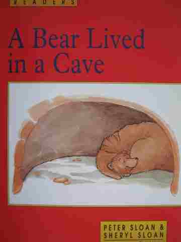(image for) Little Red Readers A Bear Lived in a Cave (P) by Sloan