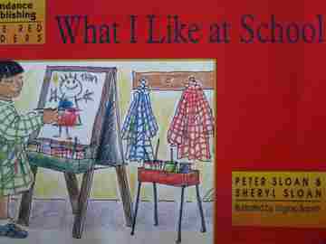 (image for) Little Red Readers What I Like at School (P) by Sloan
