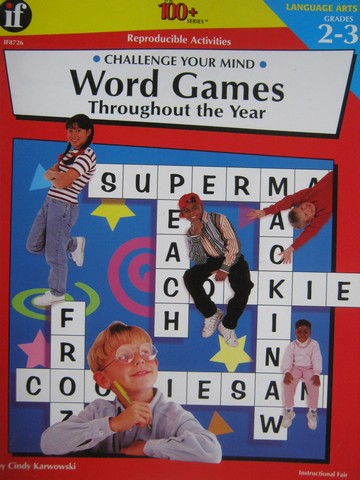 Word Games through the Year Grades 2-3 (P) by Cindy Karwowski