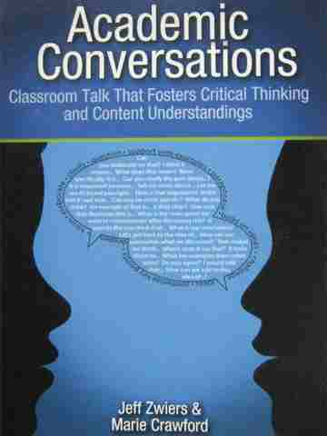 (image for) Academic Conversations (P) by Jeff Zwiers & Marie Crawford