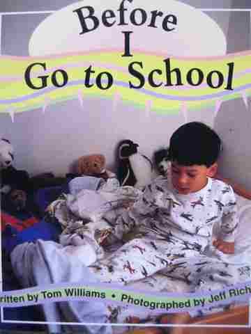 (image for) Storyteller Before I Go to School (P) by Tom Williams