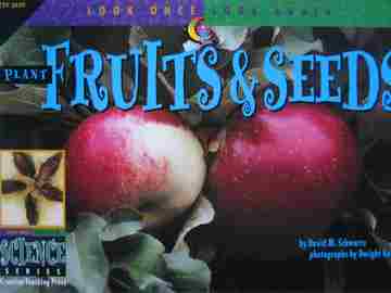 (image for) Look Once Look Again Plant Fruits & Seeds (P) by David Schwartz