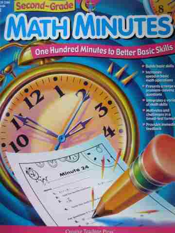 (image for) Second-Grade Math Minutes (P) by Angela Higgs