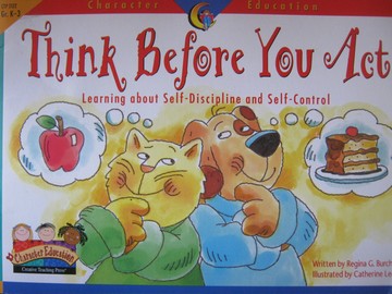 (image for) Think Before You Act Grades K-3 (P) by Regina G Burch