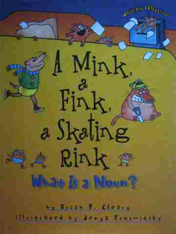 (image for) A Mink a Fink a Skating Rink What Is a Noun? (H) by Brian Cleary