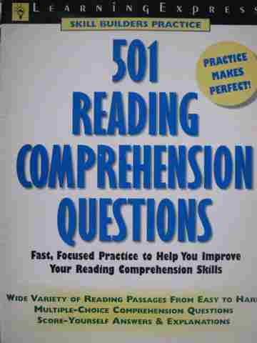 501 Reading Comprehension Questions (P) (image for) 501 Reading Comprehension Questions (P)