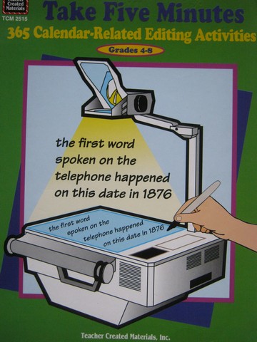 (image for) Take Five Minutes 365 Calendar-Related Editing Activities (P)