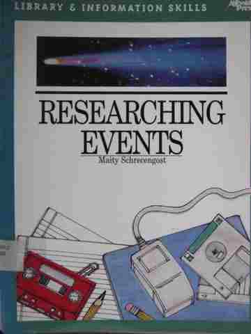 (image for) Researching Events (P) by Maity Schrecengost