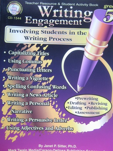(image for) Writing Engagement Grade 5 (P) by Janet P Sitter