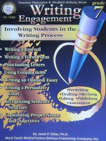 (image for) Writing Engagement Grade 7 (P) by Janet P Sitter