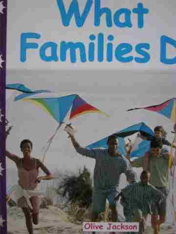 (image for) Discovery Links Early Level What Families Do (P) by Jackson