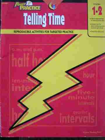 (image for) Power Practice Telling Time Grades 1-2 (P) by Molly Lorden