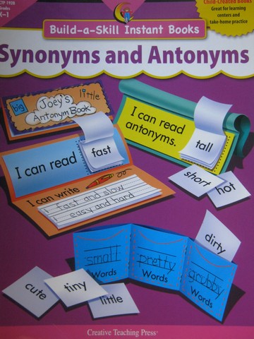 (image for) Build-a-Skill Instant Books Synonyms & Antonyms (P) by Cernek,