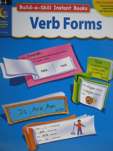 (image for) Build-A-Skill Instant Books Verb Forms Grades 2-3 (P) by Shiotsu