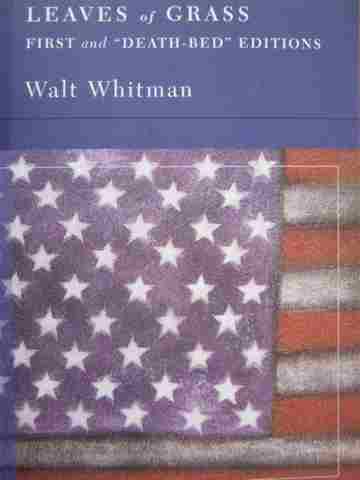 (image for) Leaves of Grass First & "Death-Bed" Editions (P) by Walt Whitman