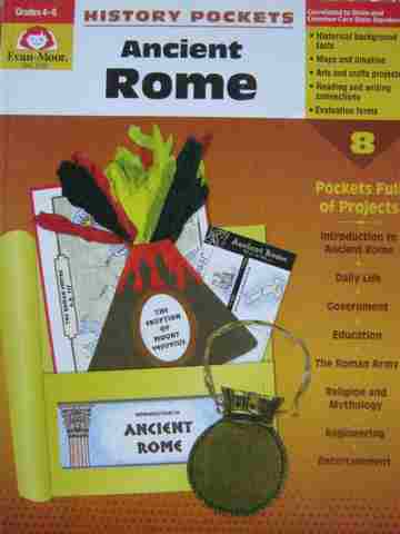 (image for) History Pockets Ancient Rome Grades 4-6 (P) by Johnson, Evans,