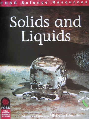 (image for) FOSS Science Resources Solids & Liquids (CA)(P)