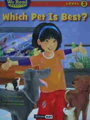 (image for) We Read Phonics 2 Which Pet Is Best? (P) by Bruce Johnson