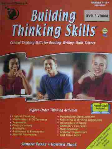 (image for) Building Thinking Skills Level 3 Verbal (P) by Parks & Black