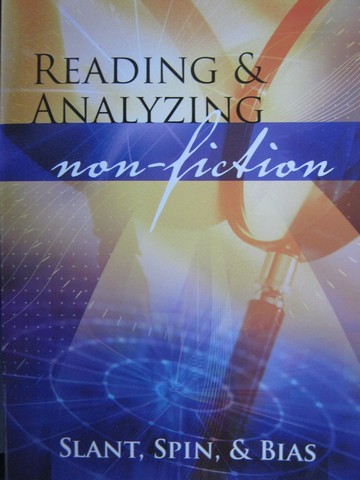 Reading & Analyzing Non-fiction Slant Spin & Bias (P) by Grudzin (image for) Reading & Analyzing Non-fiction Slant Spin & Bias (P) by Grudzin