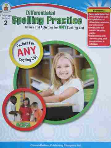 (image for) Differentiated Spelling Practice Grade 2 (P) by Weaver-Spencer