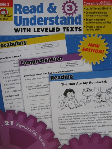 (image for) Read & Understand with Leveled Texts Grade 3 New Edition (P)