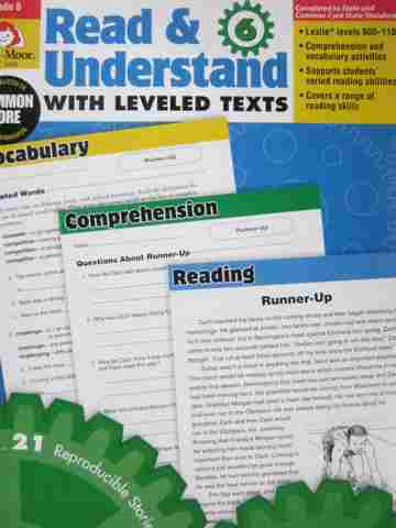 (image for) Read & Understand with Leveled Texts 6 (P) by Heidrich,