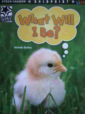 (image for) Boldprint Kids What Will I Be? (P) by Michelle Shalton