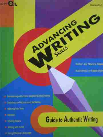 (image for) Advancing Writing Skills Grades 5-8 (P) by Nancy Atlee