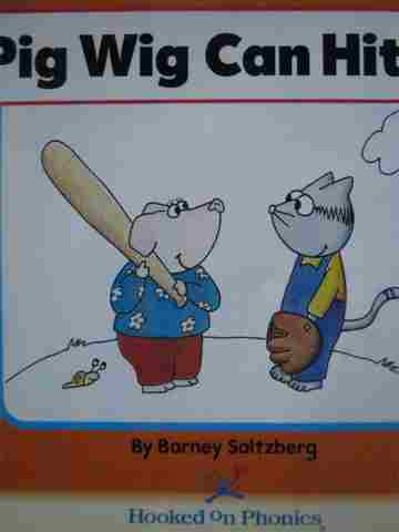 (image for) HOP Book 4 Pig Wig Can Hit (P) by Barney Saltzberg