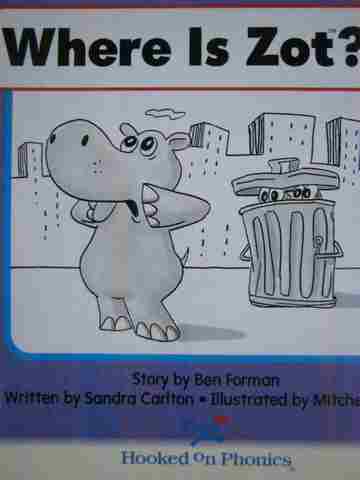 (image for) HOP Book 13 Where Is Zot? (P) by Sandra Carlton