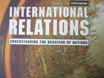 International Relations 5th Edition (P) by George W Dieter (image for) International Relations 5th Edition (P) by George W Dieter