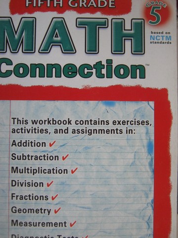 Math Connection Grade 5 (P) by Brenda Gardner (image for) Math Connection Grade 5 (P) by Brenda Gardner