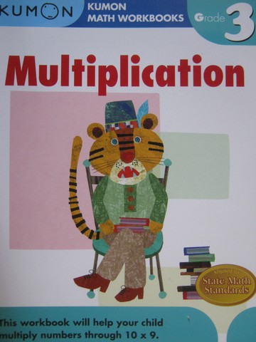 (image for) Kumon Math Workbooks Grade 3 Multiplication (P) - Click Image to Close
