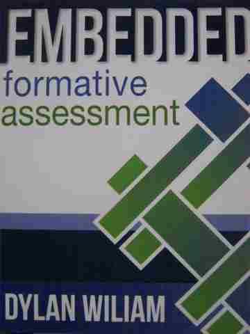 Embedded Formative Assessment (P) by Dylan William