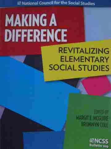 (image for) Making A Difference Revitalizing Elementary Social Studies (P)