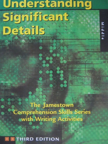 (image for) Understanding Significant Details 3e Middle (P)