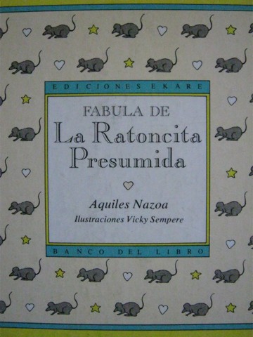 (image for) Fabula de la Ratoncita Presumida (H) by Aquiles Nazoa