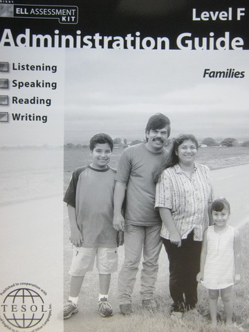(image for) ELL Assessment Kit Level F Administration Guide (TE)(P)