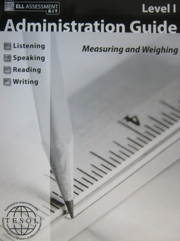 (image for) ELL Assessment Kit Level I Administration Guide (TE)(P)