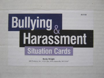 (image for) Bullying & Harassment Situation Cards (Box) by Becky Wright