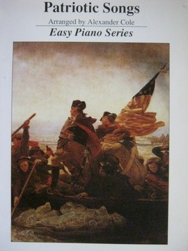 (image for) Easy Piano Series Patriotic Songs (P) by Alexander Cole