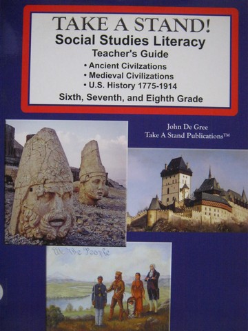 (image for) Take A Stand! Social Studies Literacy 6-8th Grades TG (TE)(P)